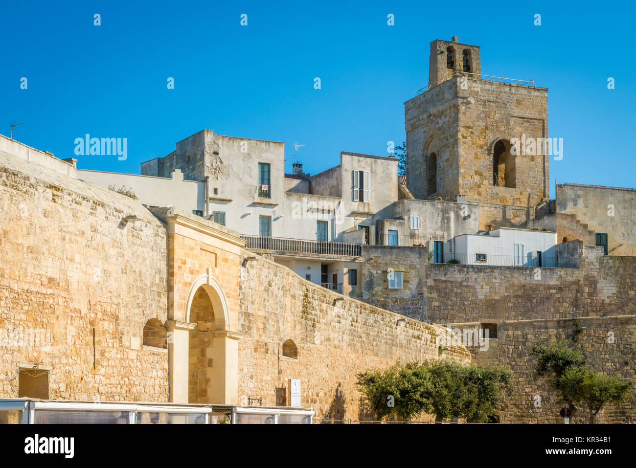 Otranto, provincia di Lecce la penisola salentina, Puglia, Italia. Foto Stock