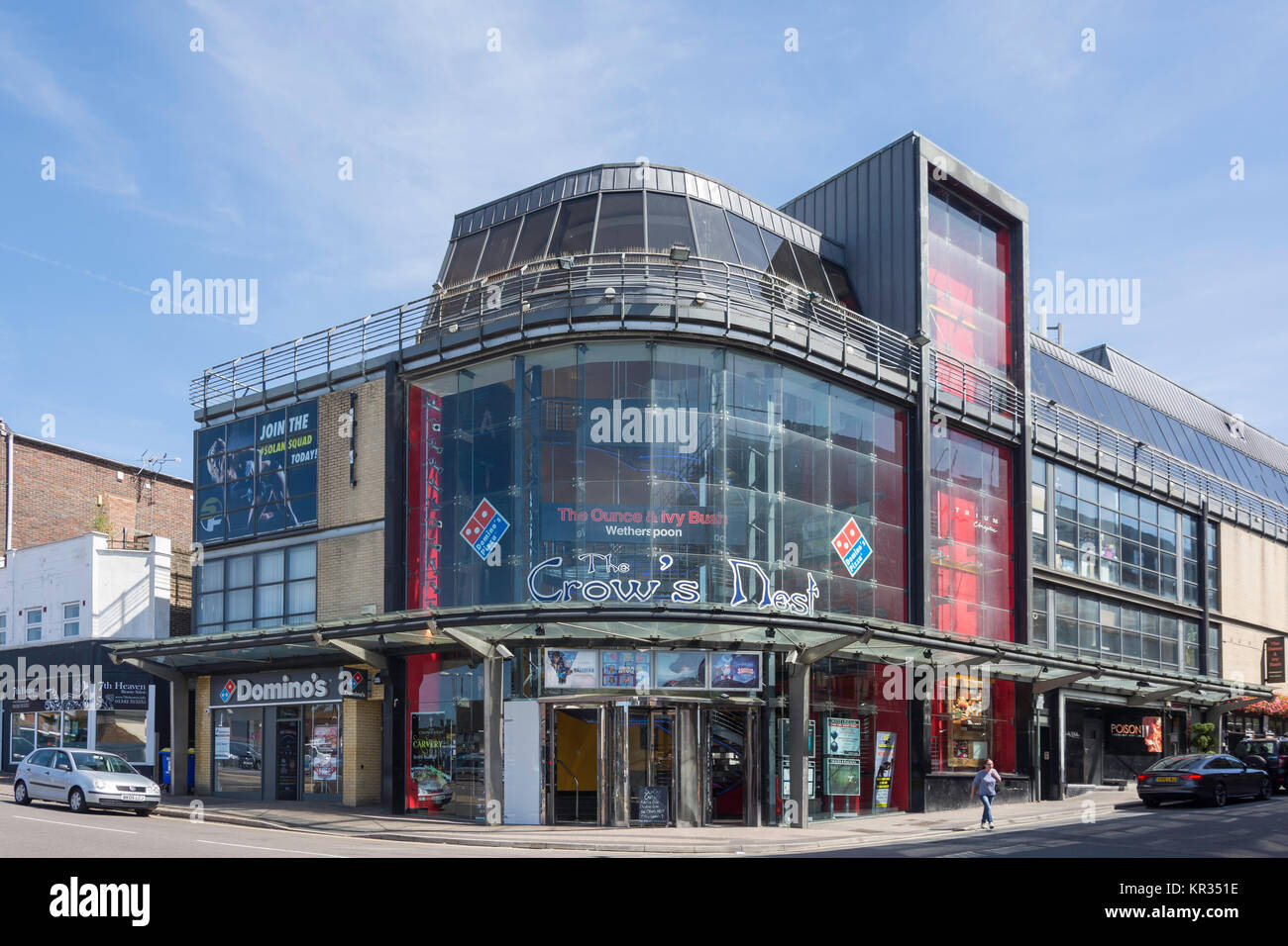 Il Crow's Nest Complesso di Cinema, King Street, East Grinstead West Sussex, in Inghilterra, Regno Unito Foto Stock