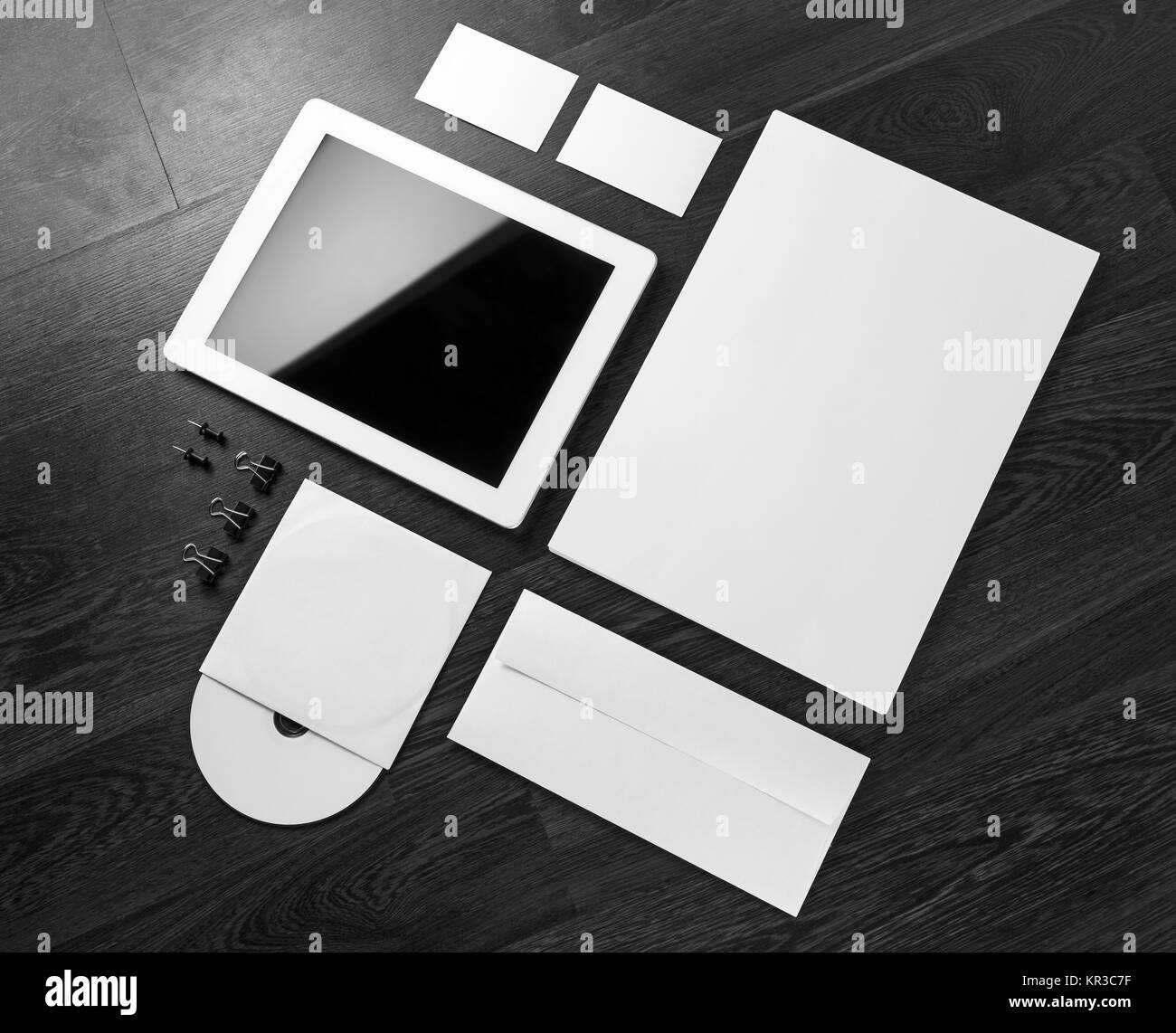 Foto di vuoto articoli di cancelleria Foto Stock