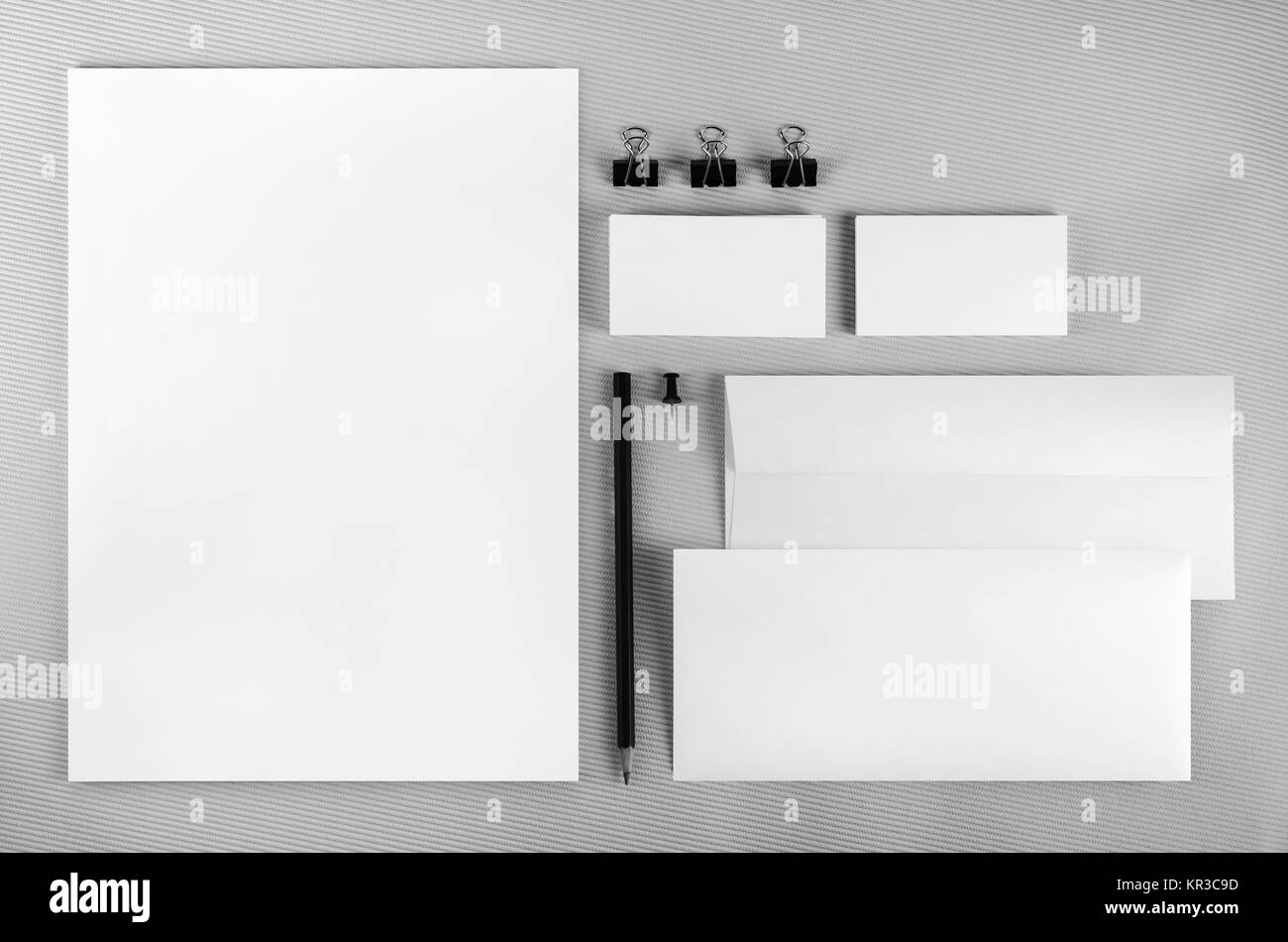 Identità del marchio impostato Foto Stock