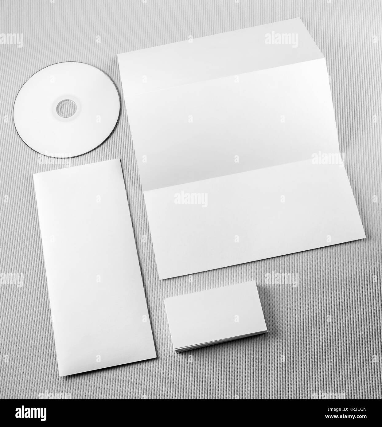 Blank corporate identity Foto Stock