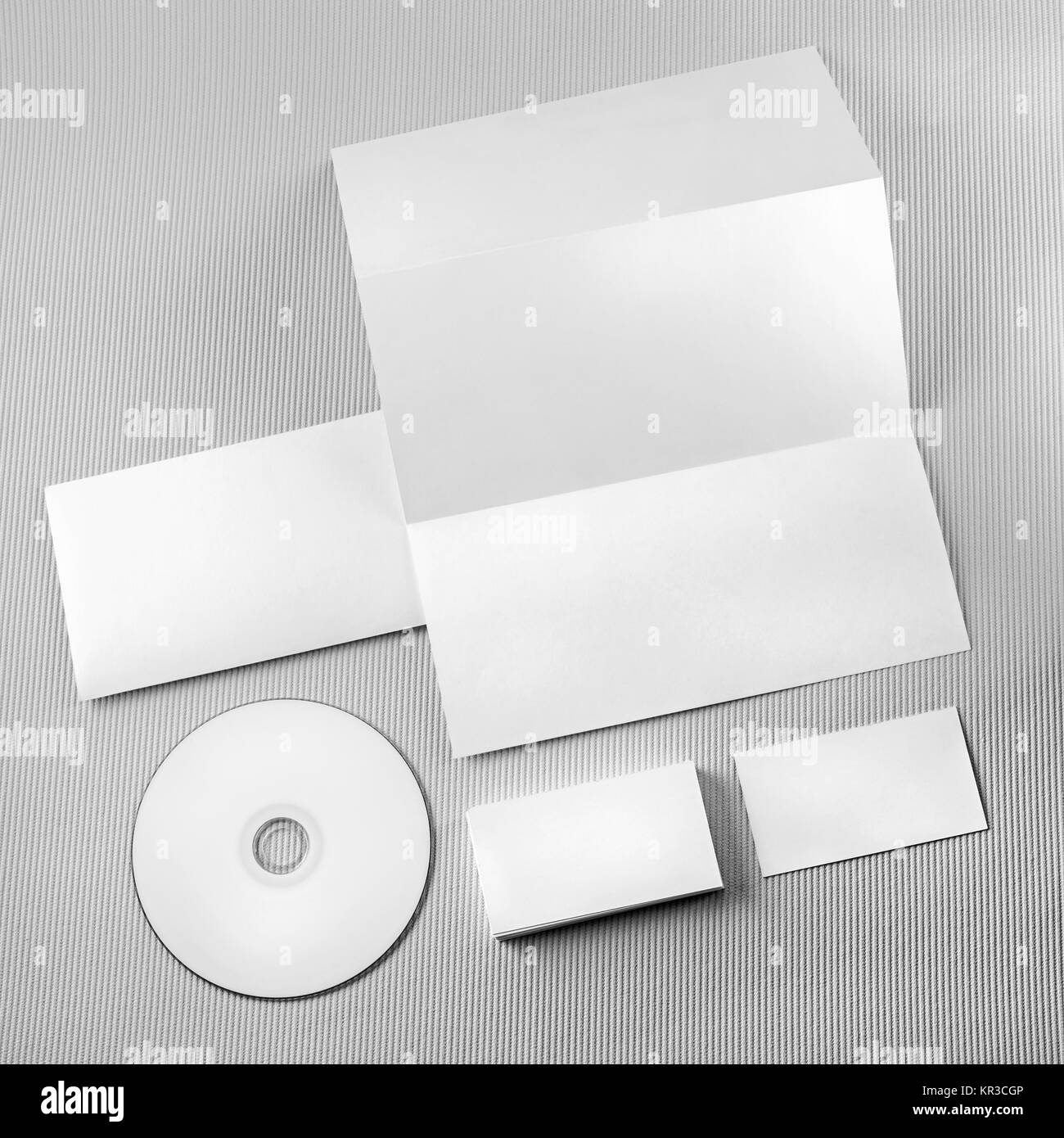 Corporate identity template Foto Stock