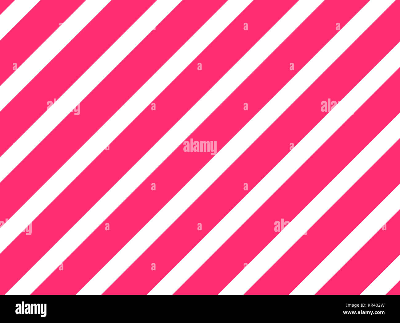Hintergrund mit diagonalen Streifen in weiß und rosa Foto Stock