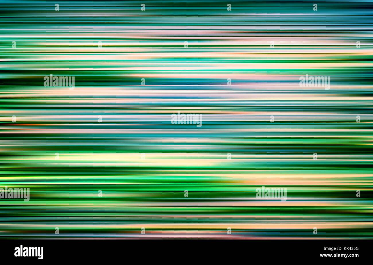 Abstract verde blu motion blur sullo sfondo illustrazione vettoriale Illustrazione Vettoriale