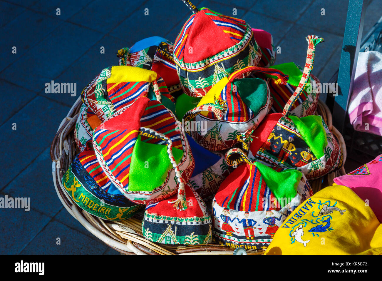 Tradizionale cappello di lana. Foto Stock