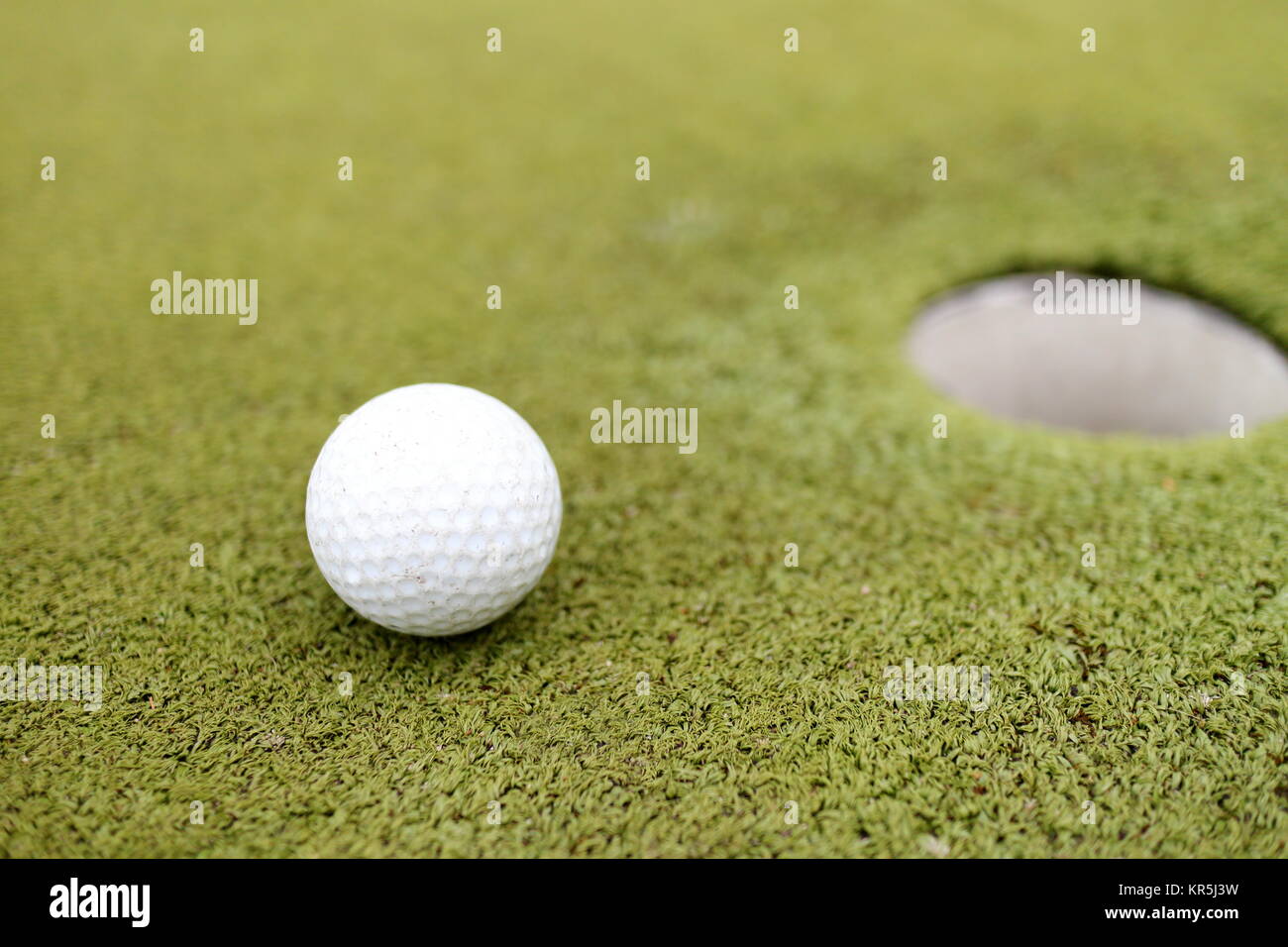 gioco di golf Foto Stock