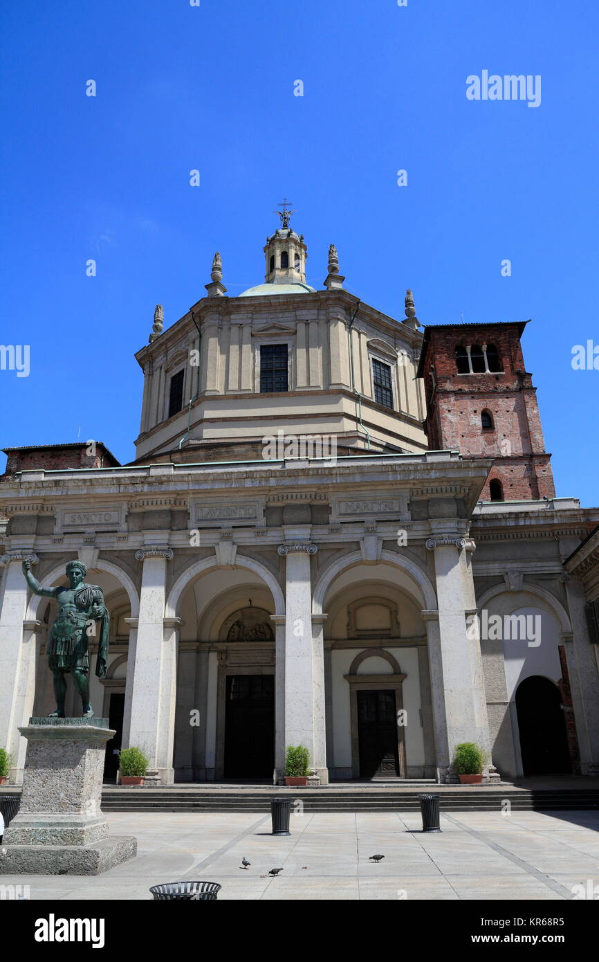 Basilica di San Lorenzo Maggiore - Basilica di san lorenzo maggiore Foto Stock