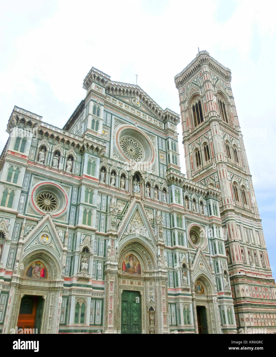 Basilica di Santa Maria del Fiore a Firenze, Italia Foto Stock