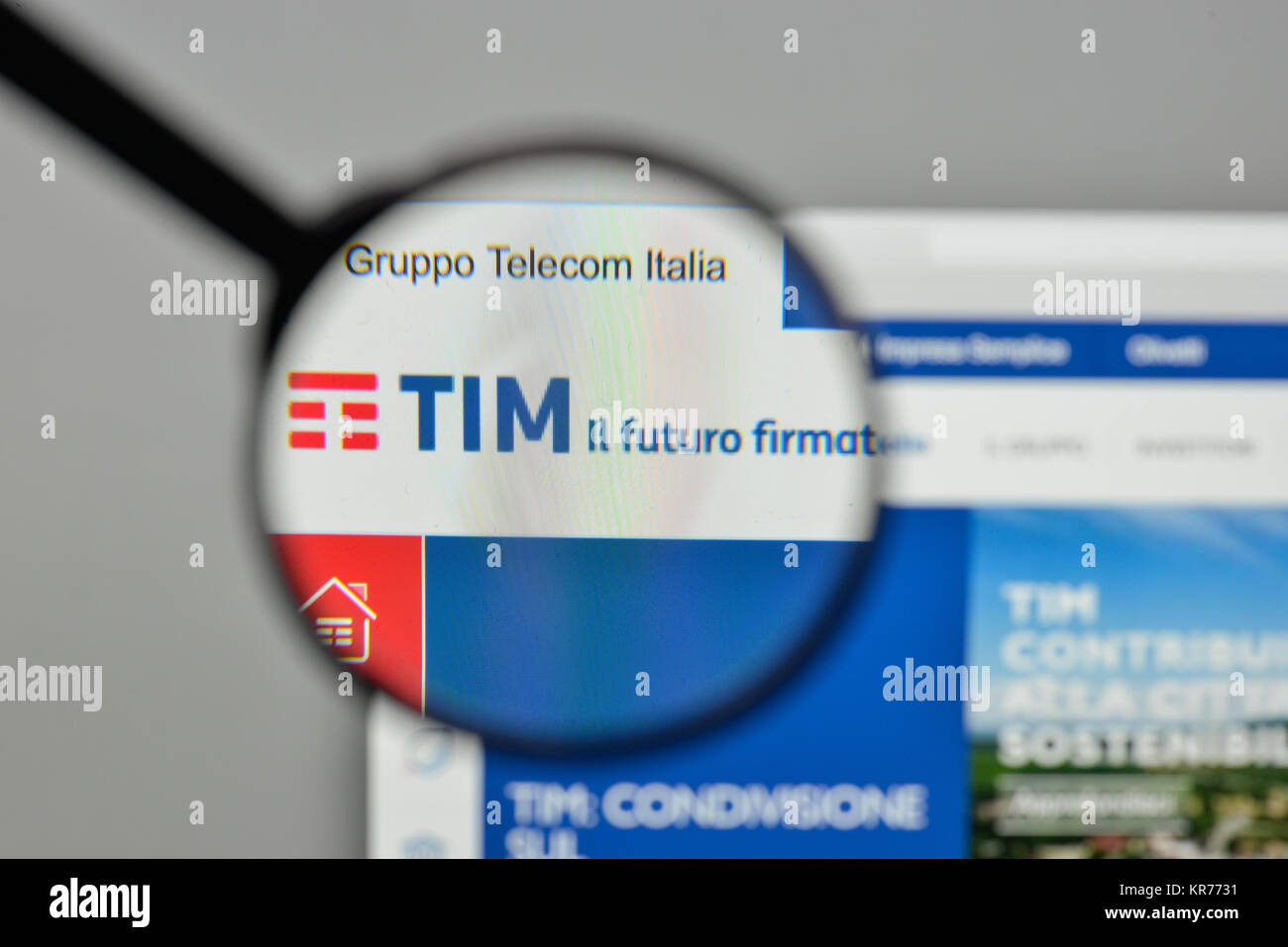 Logo telecom italia immagini e fotografie stock ad alta risoluzione - Alamy