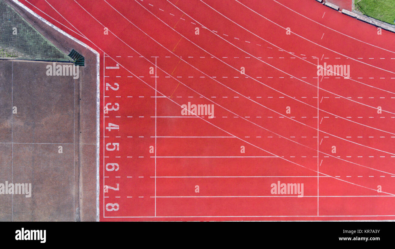 Antenna di brani in esecuzione Foto Stock