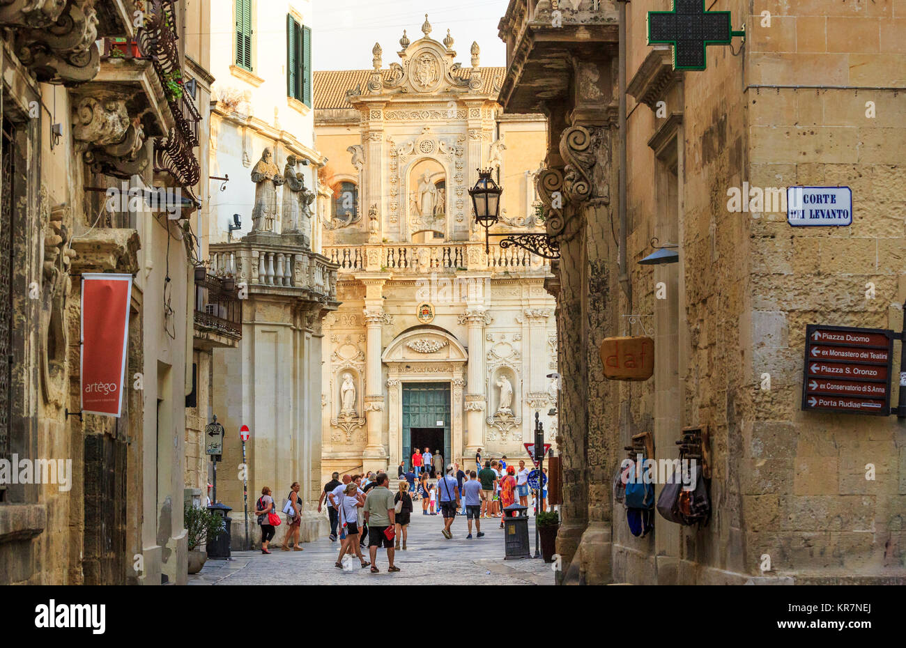 Lecce, Puglia, Italia Foto Stock