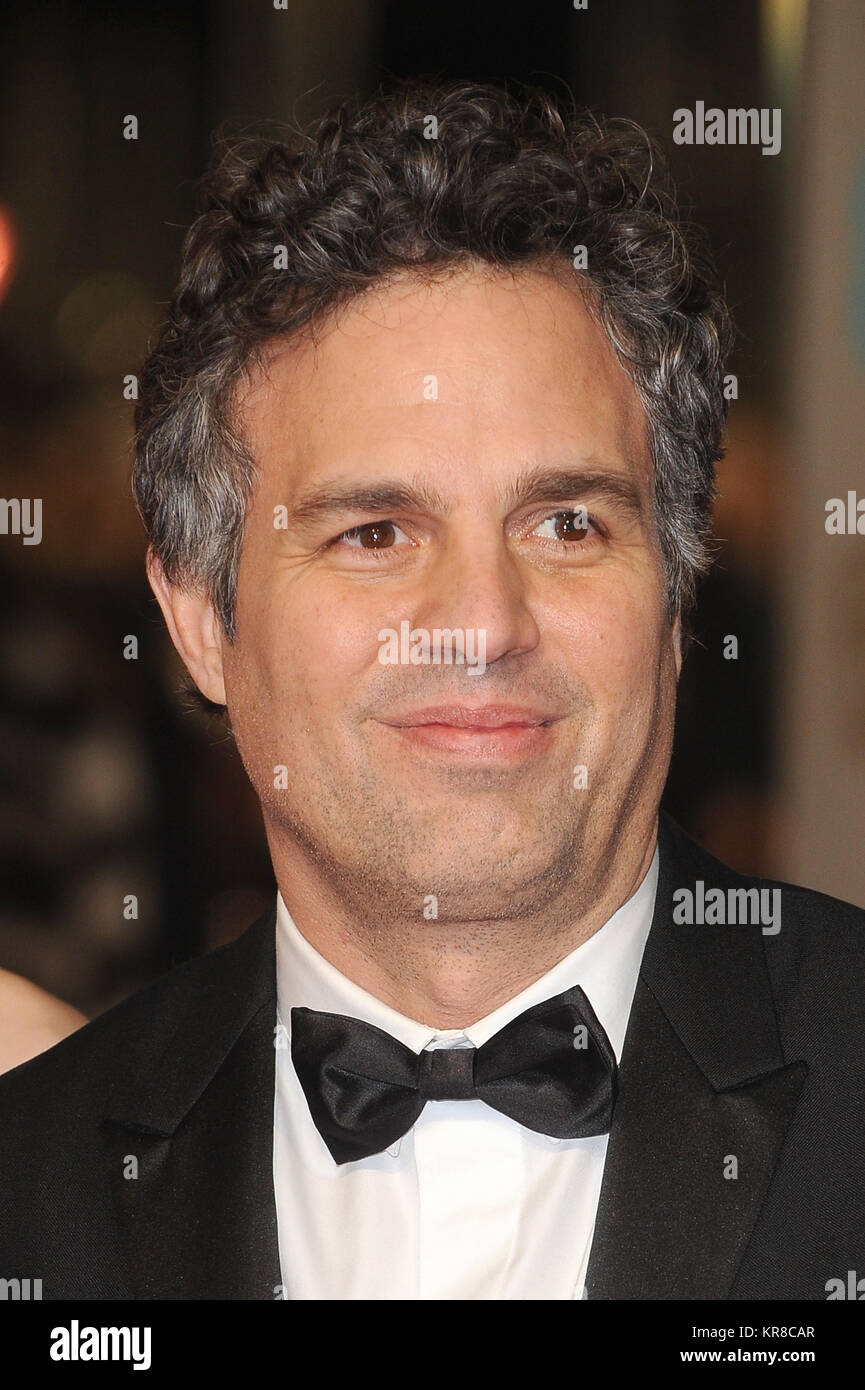 Mark Ruffalo assiste l'EE British Academy Film Awards 2016 presso la Royal Opera House di Londra. 14 febbraio 2015 © Paul Treadway Foto Stock