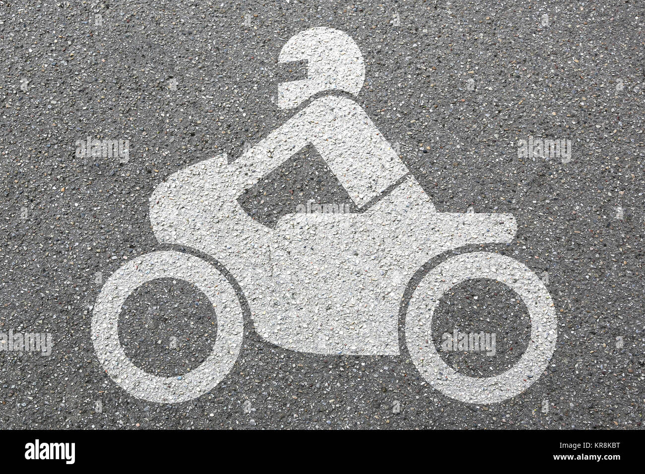 Il motociclismo motociclisti road Foto Stock