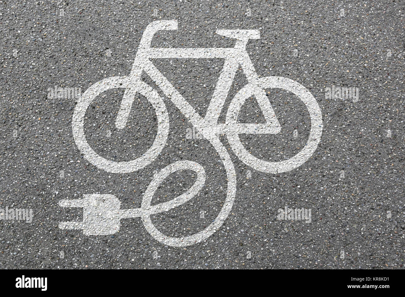 E-bike ebike e bike pedelec elettro bicicletta pedalando environmental rispettosi dell'ambiente Foto Stock