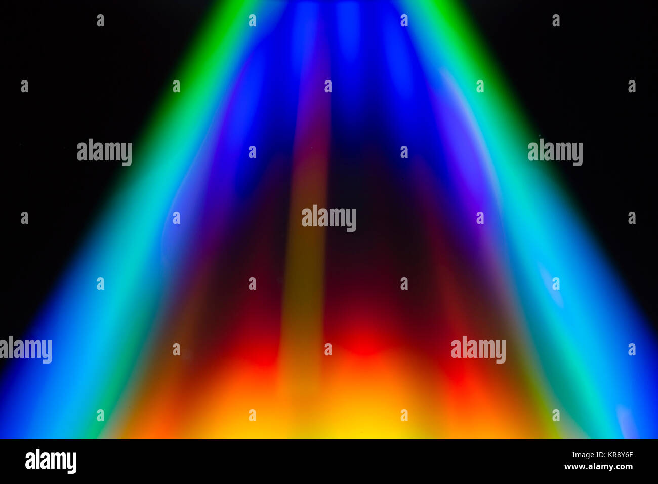 Abstract luminose colorate schemi di luce Foto Stock