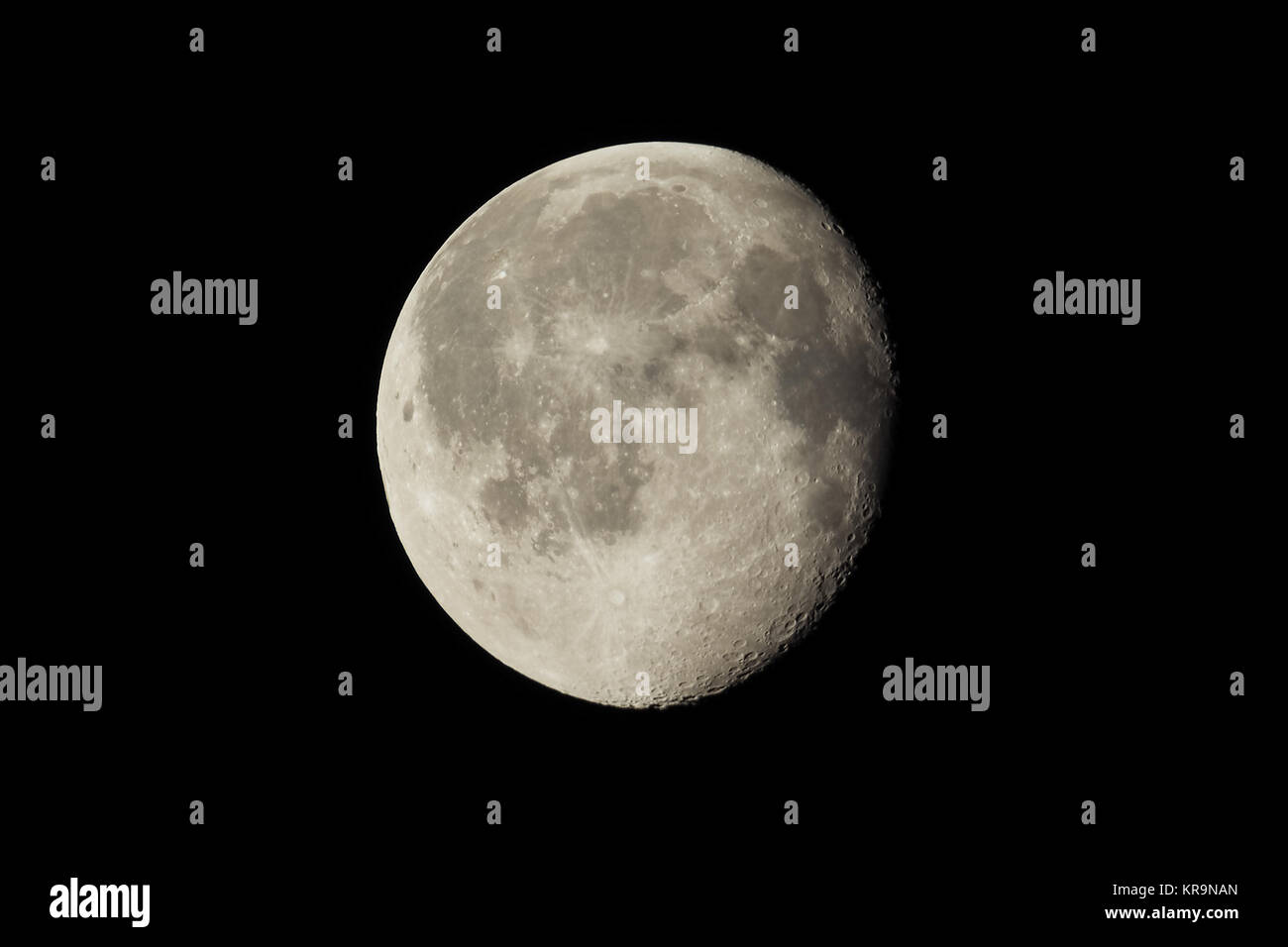 La Luna Gibbosa Calante Immagini e Fotos Stock - Alamy