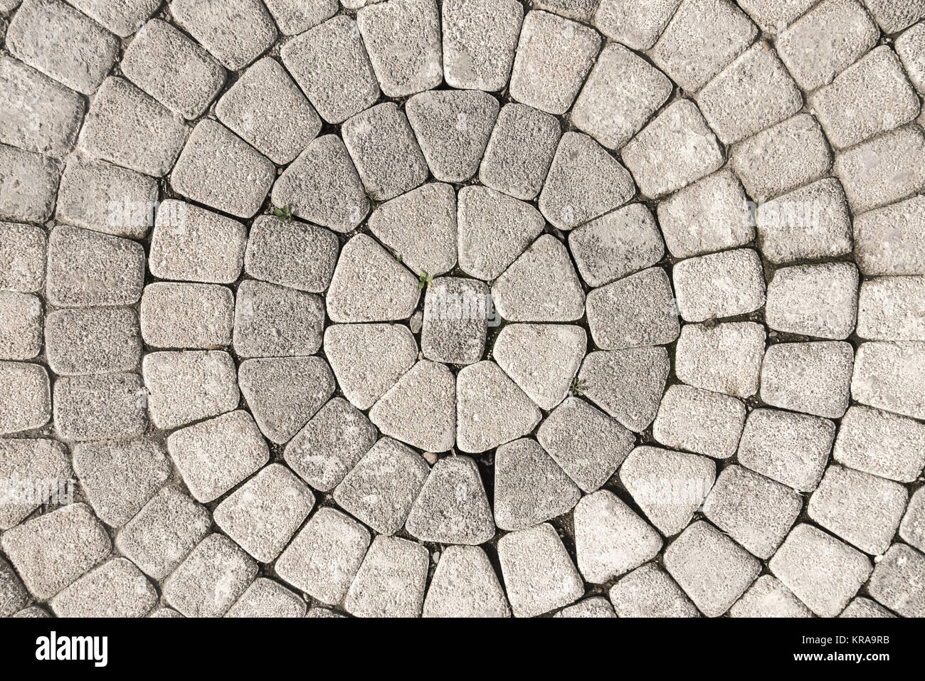 Pietra piastrelle "pancake". Piastrella texture basato su 3D-immagine rappresentata Foto Stock