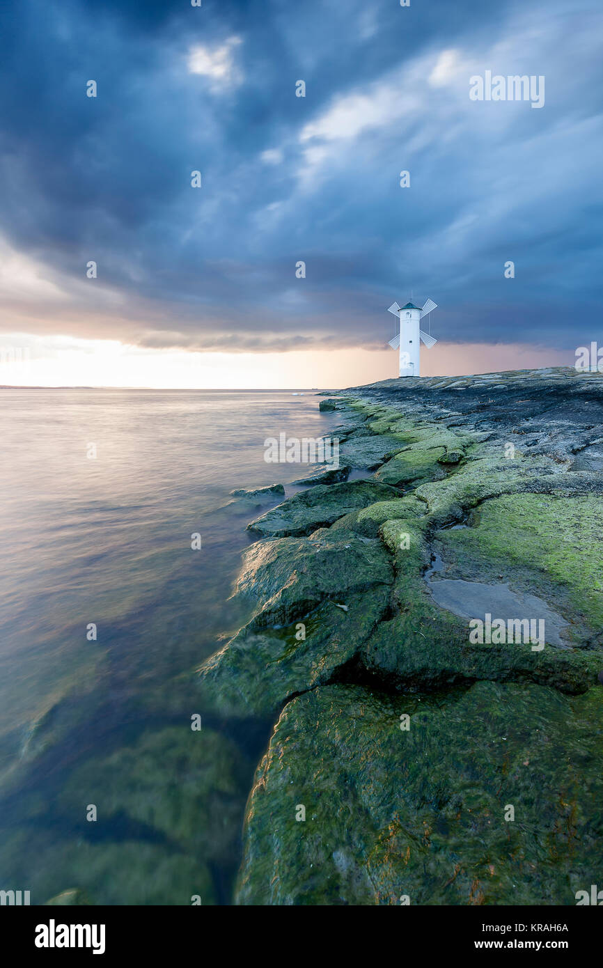 MÃ¼hlenbake di swinoujscie Foto Stock