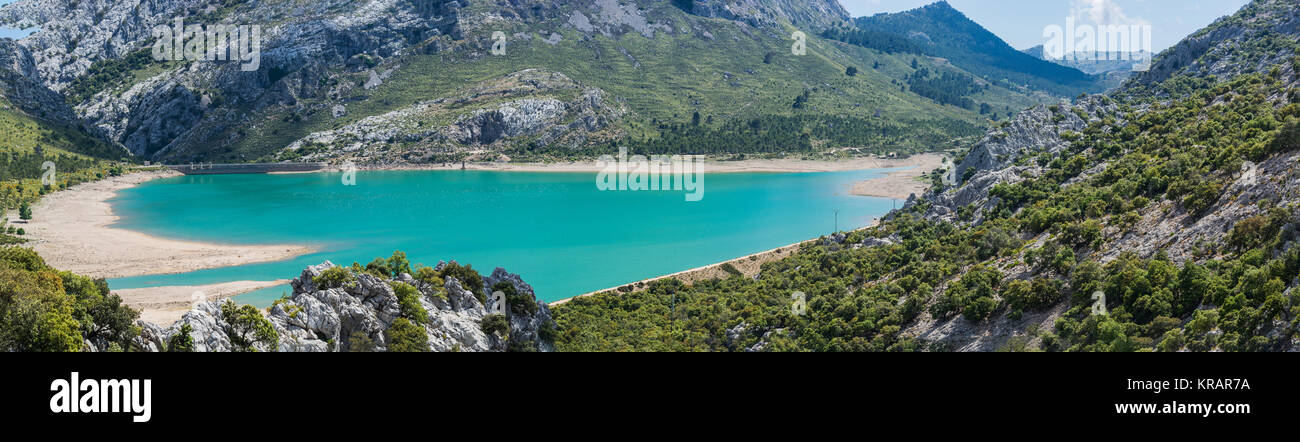 Scenic cuber serbatoio Mallorca,Spagna. Foto Stock