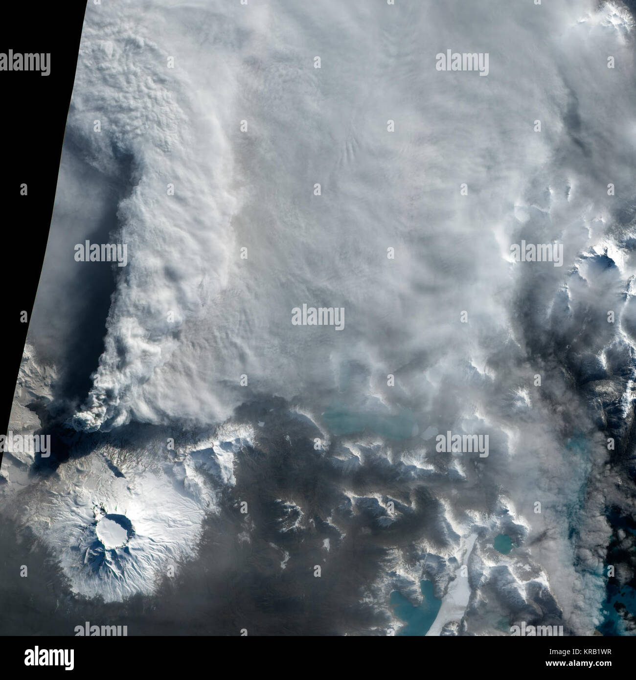 IDL file TIFF Puyehue-Cordón Caulle, Cile, luglio 31, 2011 Foto Stock