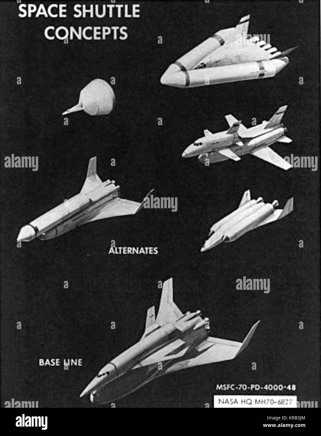 Space Shuttle concetti Foto Stock