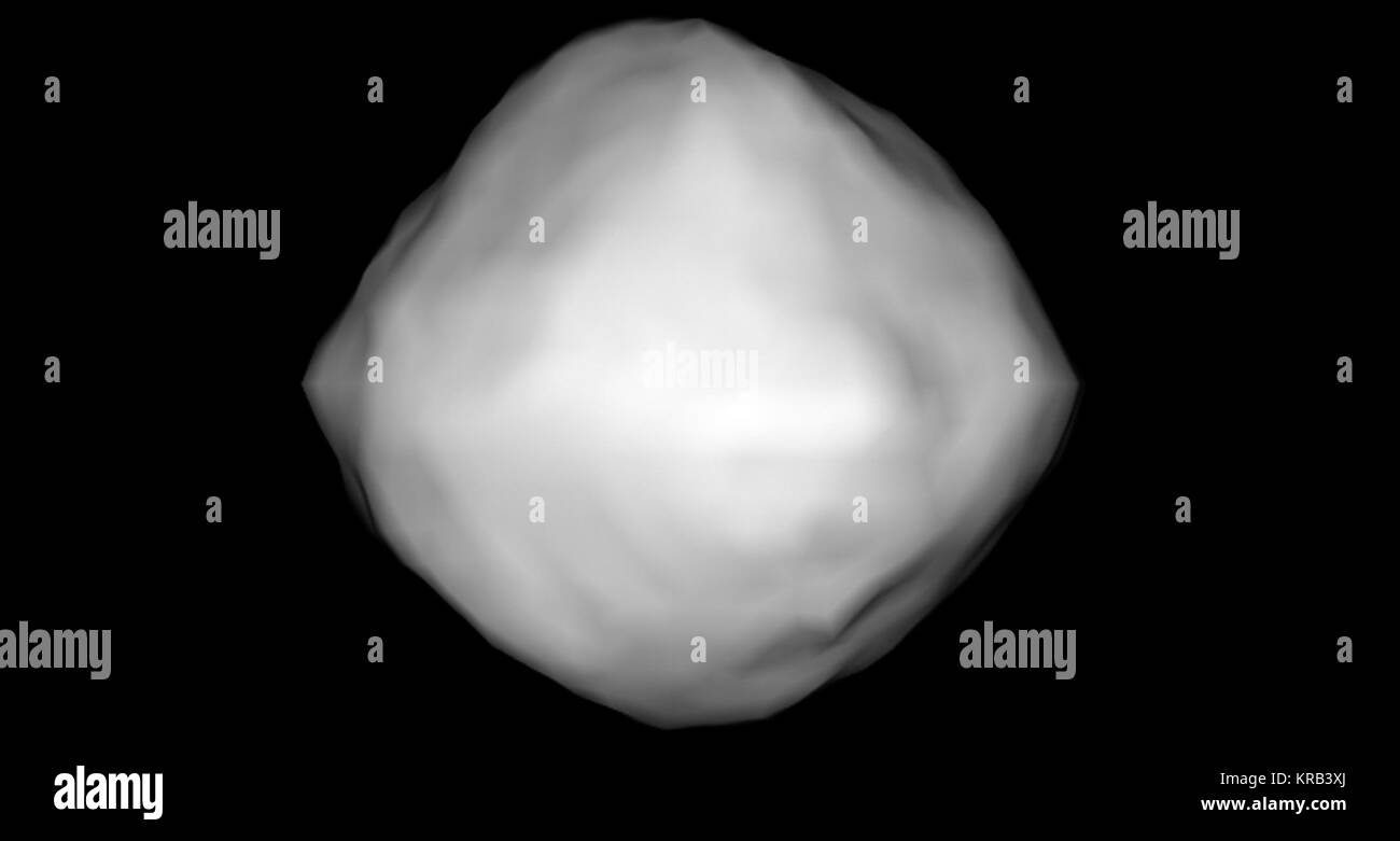 Convertite file PNM Computer immagine generata dell'asteroide 1999 RQ36 Foto Stock