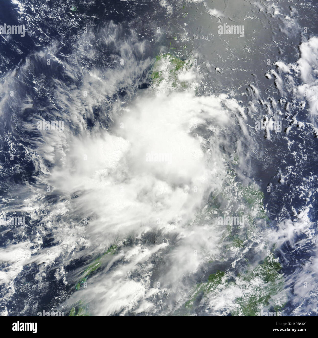 JMA TD 11 Lug 3, 2012 0234Z Foto Stock