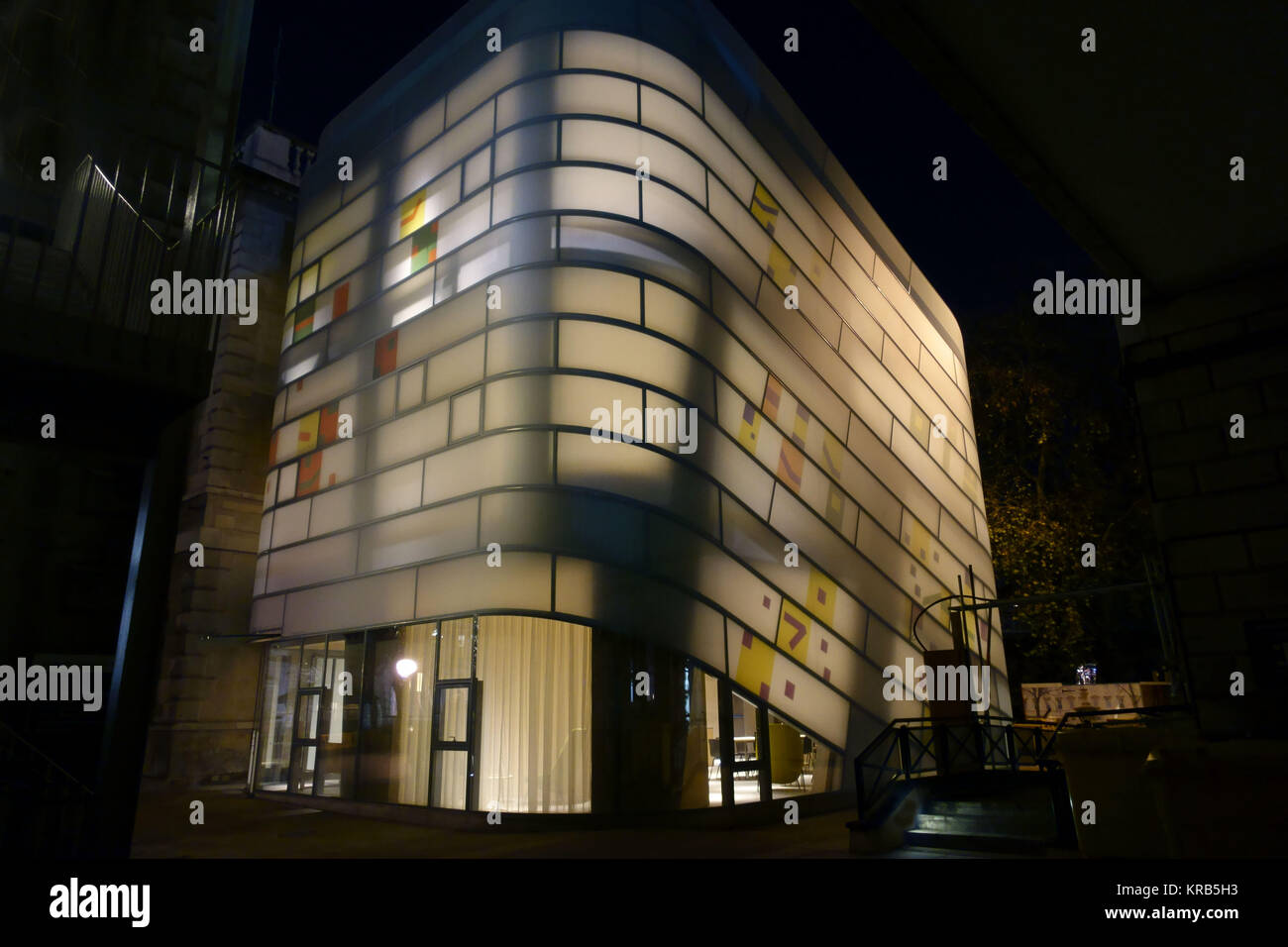 Maggie's Centro per i pazienti malati di cancro a San Bartolomeo del Hospital di Londra dall'architetto Steven Holl Foto Stock