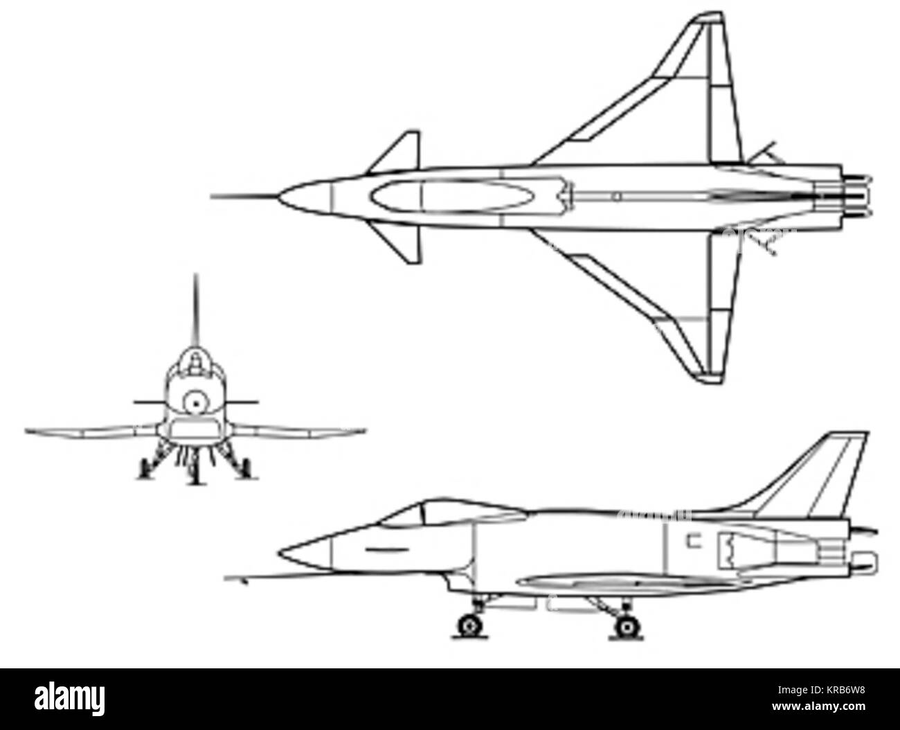 Principale 111373X-31 3-view Foto Stock