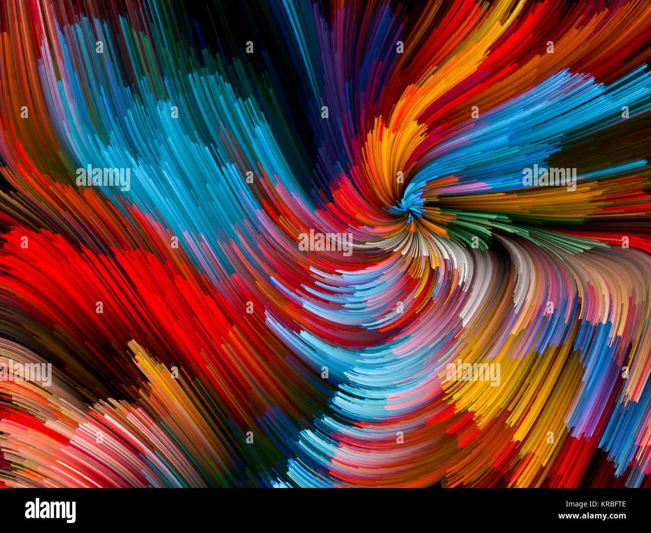 Colore sfondo Vortex Foto Stock