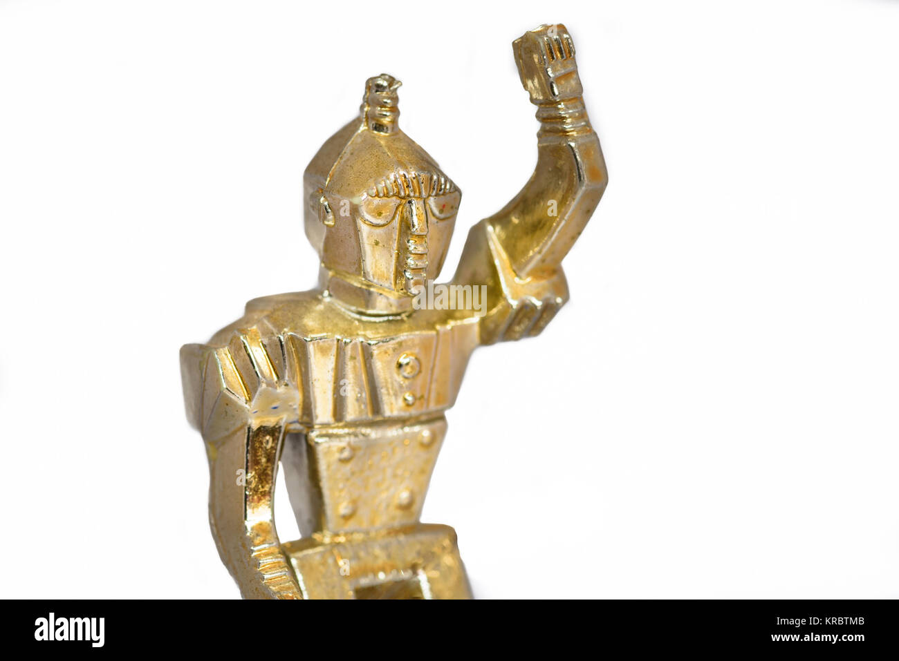 Il robot magnetico figura dal culto degli anni settanta gioco 'Magic Robot" Foto Stock