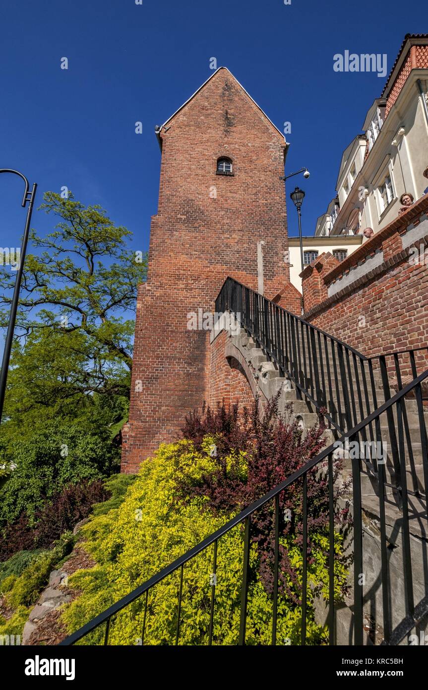 Grudziadz Affitto, città nel voivodato Kuyavian-Pomeranian, Polonia. Foto Stock