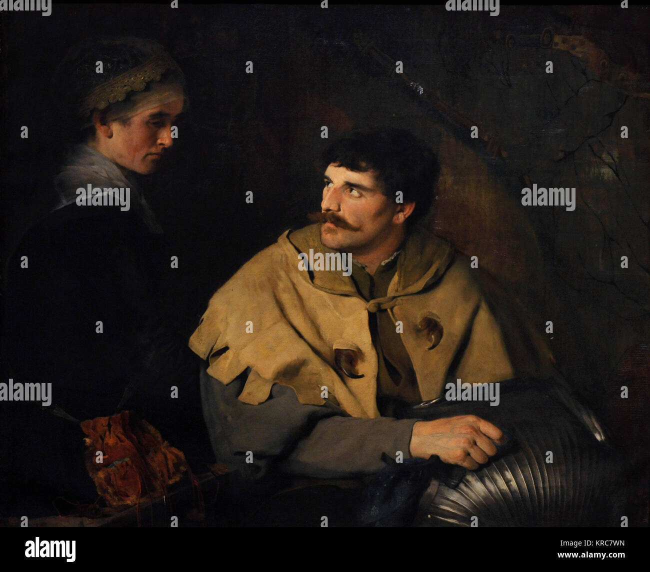 Harriet Backer (1845-1932). Pittore norvegese. In servi Hall, 1877. Galleria Nazionale. Oslo. La Norvegia. Foto Stock