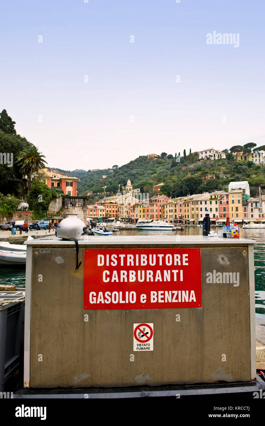 Portofino, provincia di Genova, liguria, Italy Foto Stock