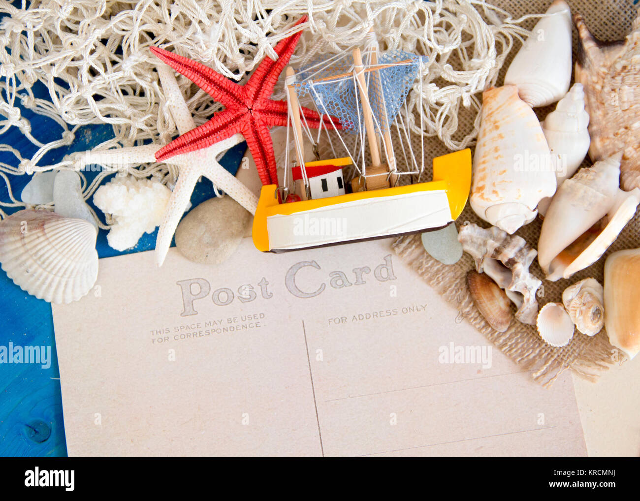 Cartolina da corsa Foto Stock