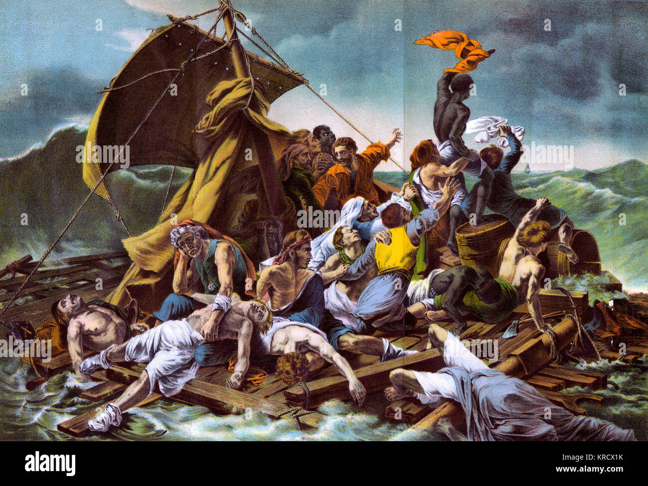 La zattera della medusa immagini e fotografie stock ad alta risoluzione