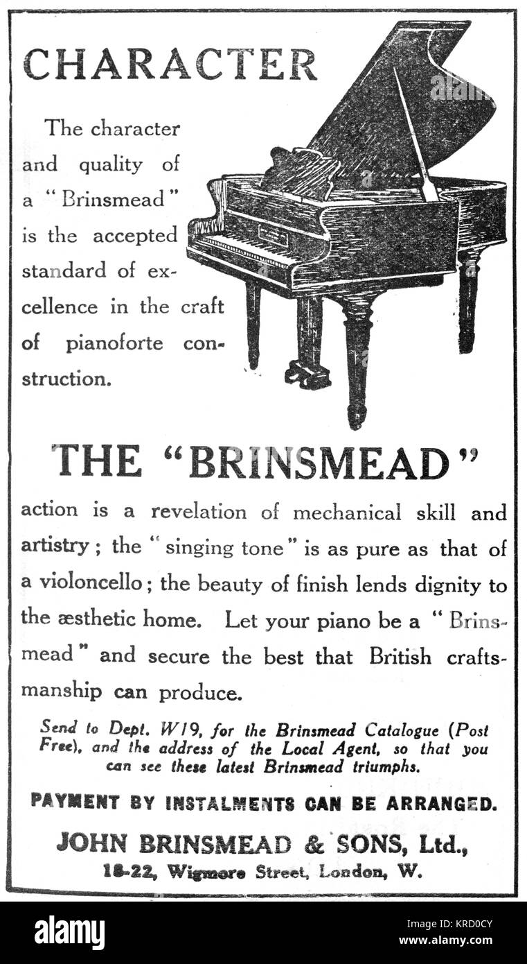 Datazione Bechstein Pianoforti