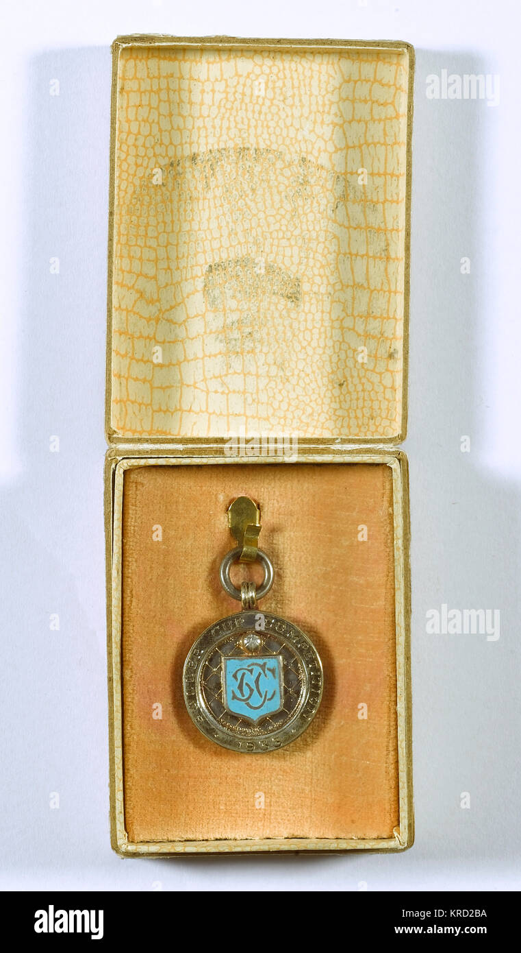 Medaglia, Soller Cup Competition, Spondon, Derbyshire Foto Stock