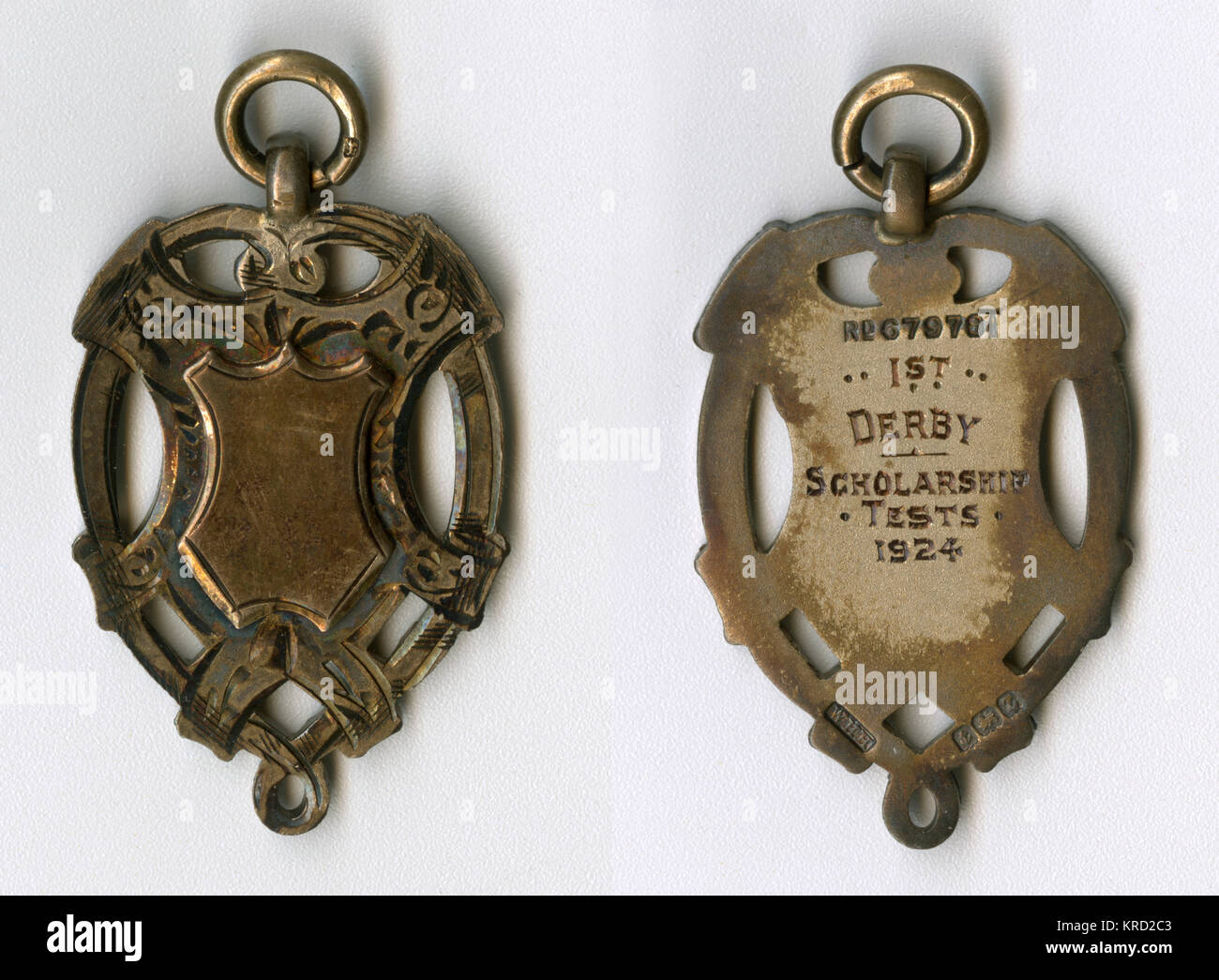 Medaglia, Derby Scholarship Test Foto Stock
