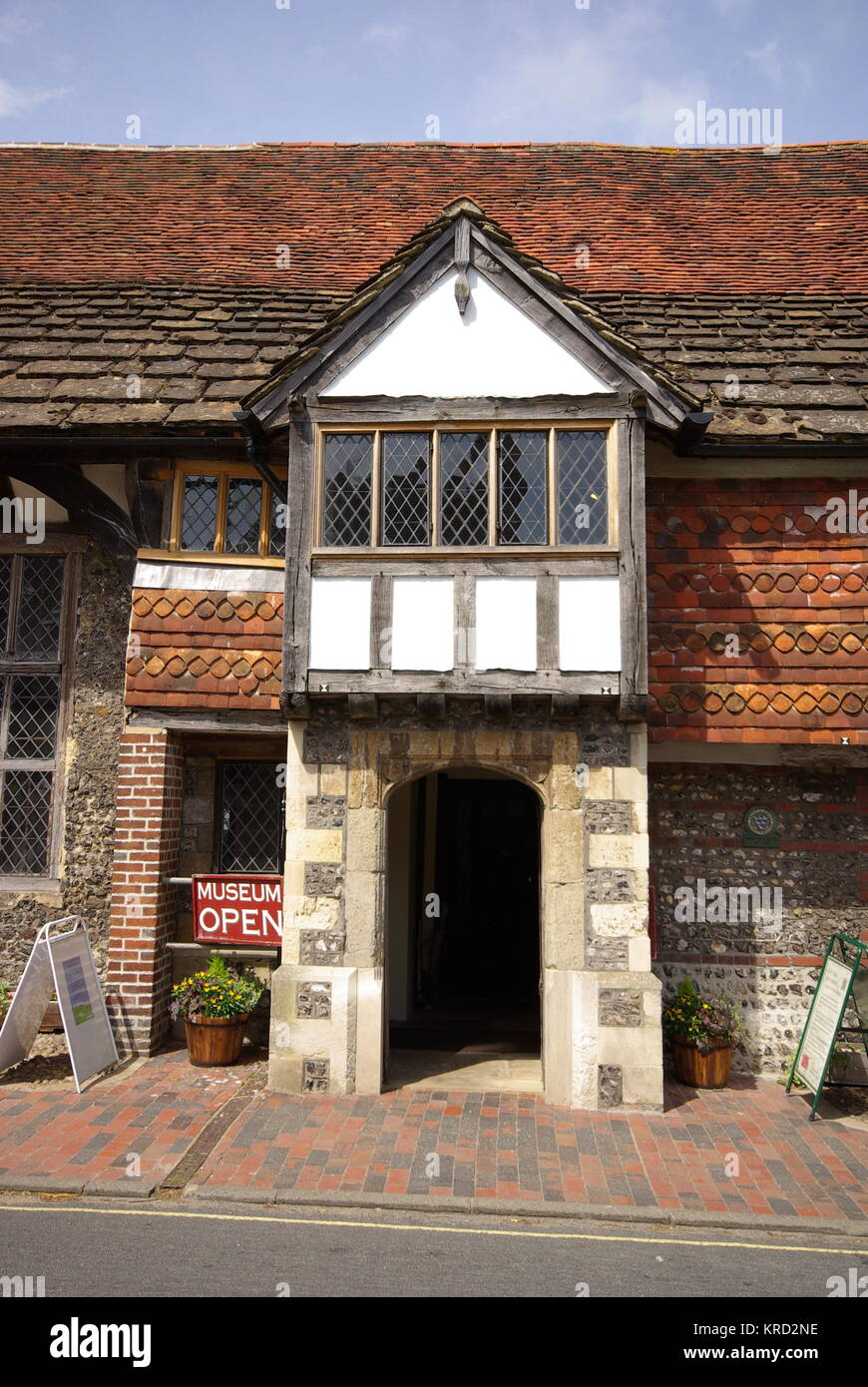 Anne of Cleves House Museum, Lewes, East Sussex. Data: 2011 Foto Stock
