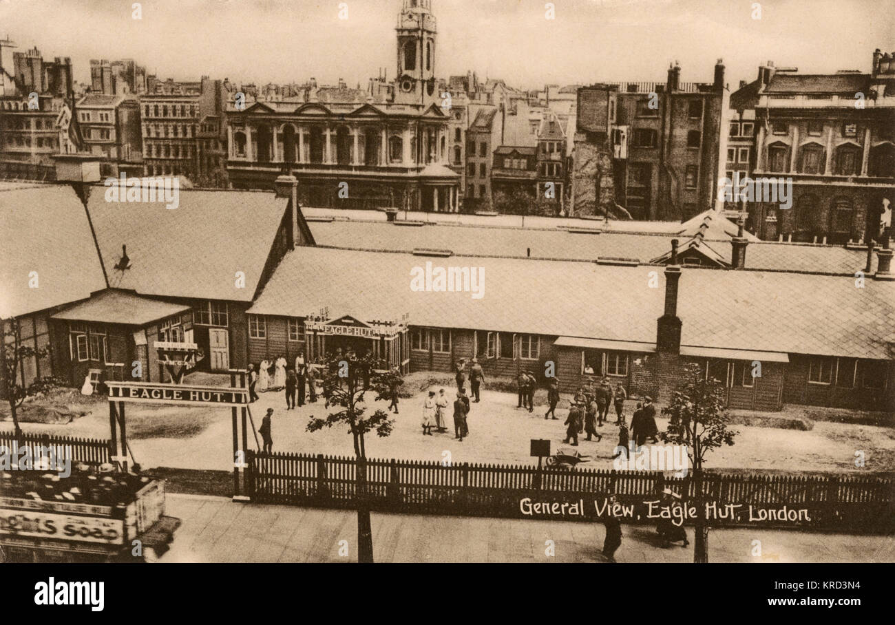 Eagle Hut YMCA a Londra, WW1 Foto Stock