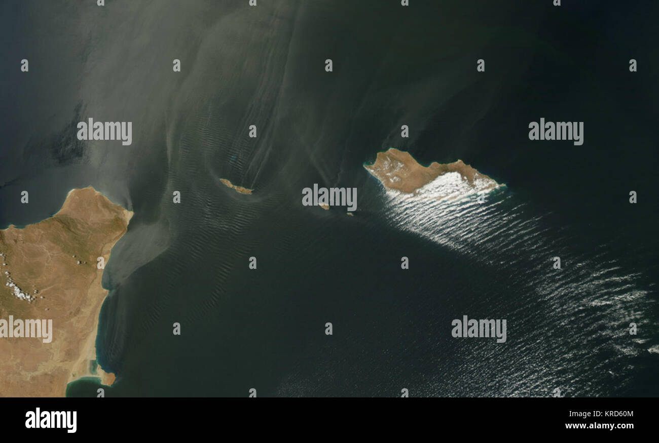 L'arcipelago di Socotra dello spettroradiometro MODIS Foto Stock