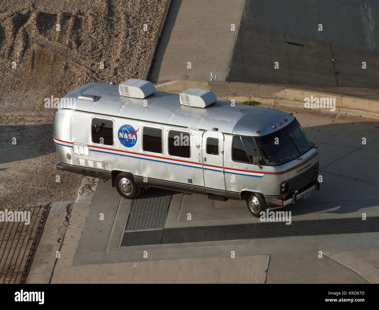 Astrovan a KSC LC-39A Foto Stock
