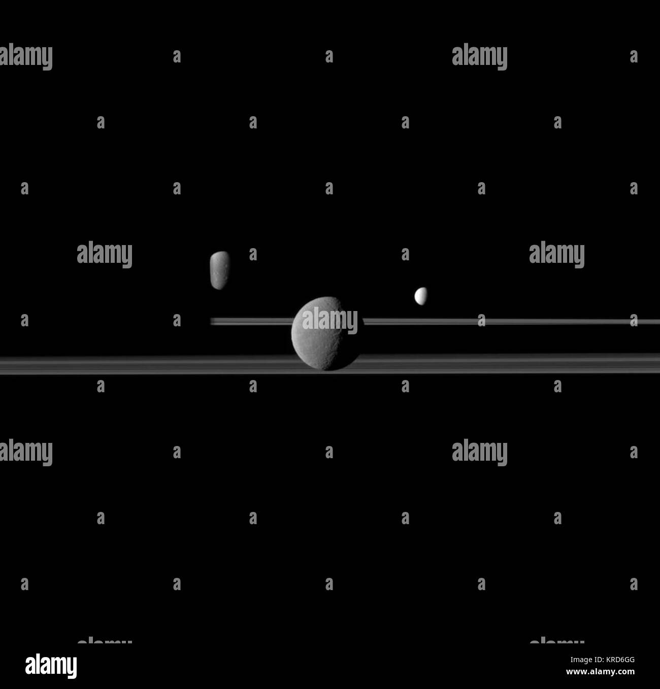 Lune luminose Foto Stock