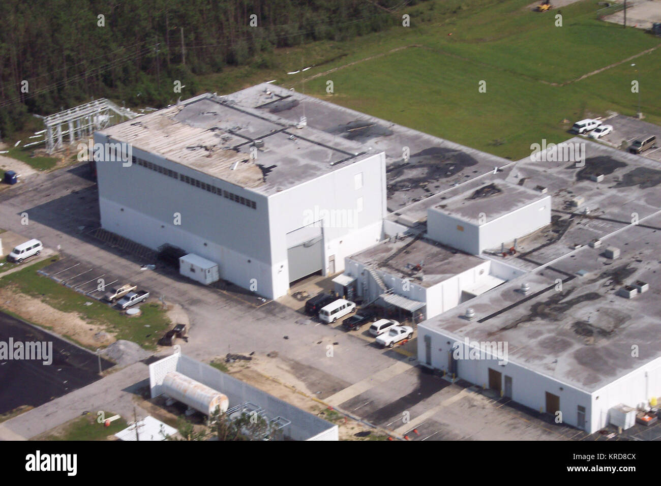 Stennis Space Center Katrina danni2 Foto Stock Stennis Space Center Katrina danni2 Foto Stock
