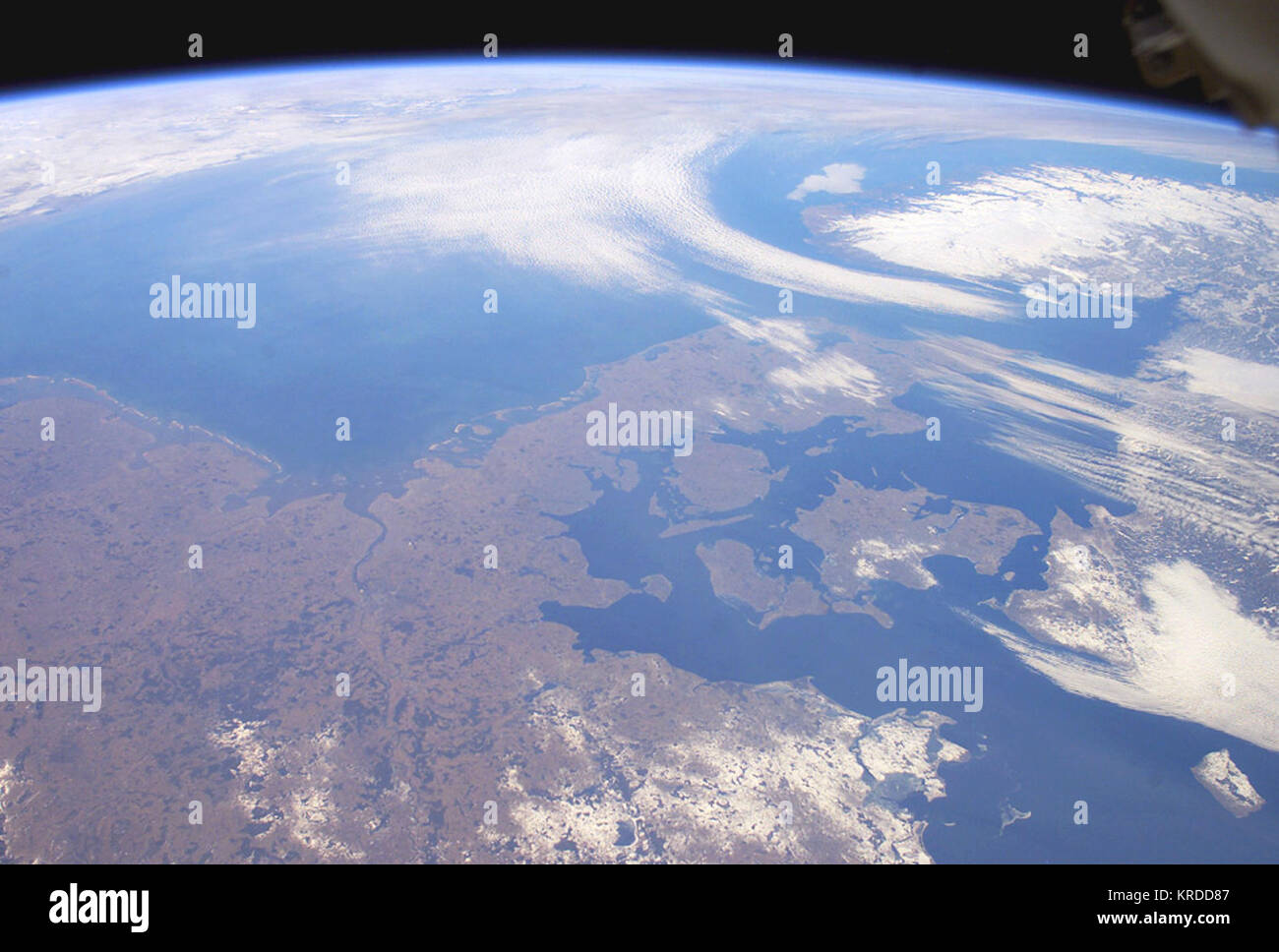 Punto di vista danese Foto Stock