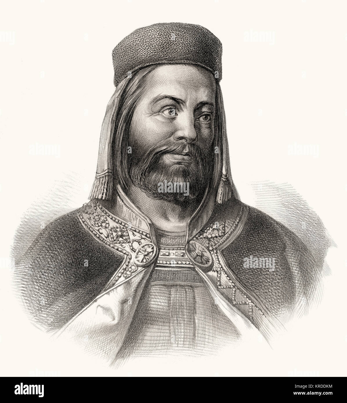 Carlo IV, 1316 - 1378, re di Boemia e imperatore del Sacro Romano Impero Foto Stock