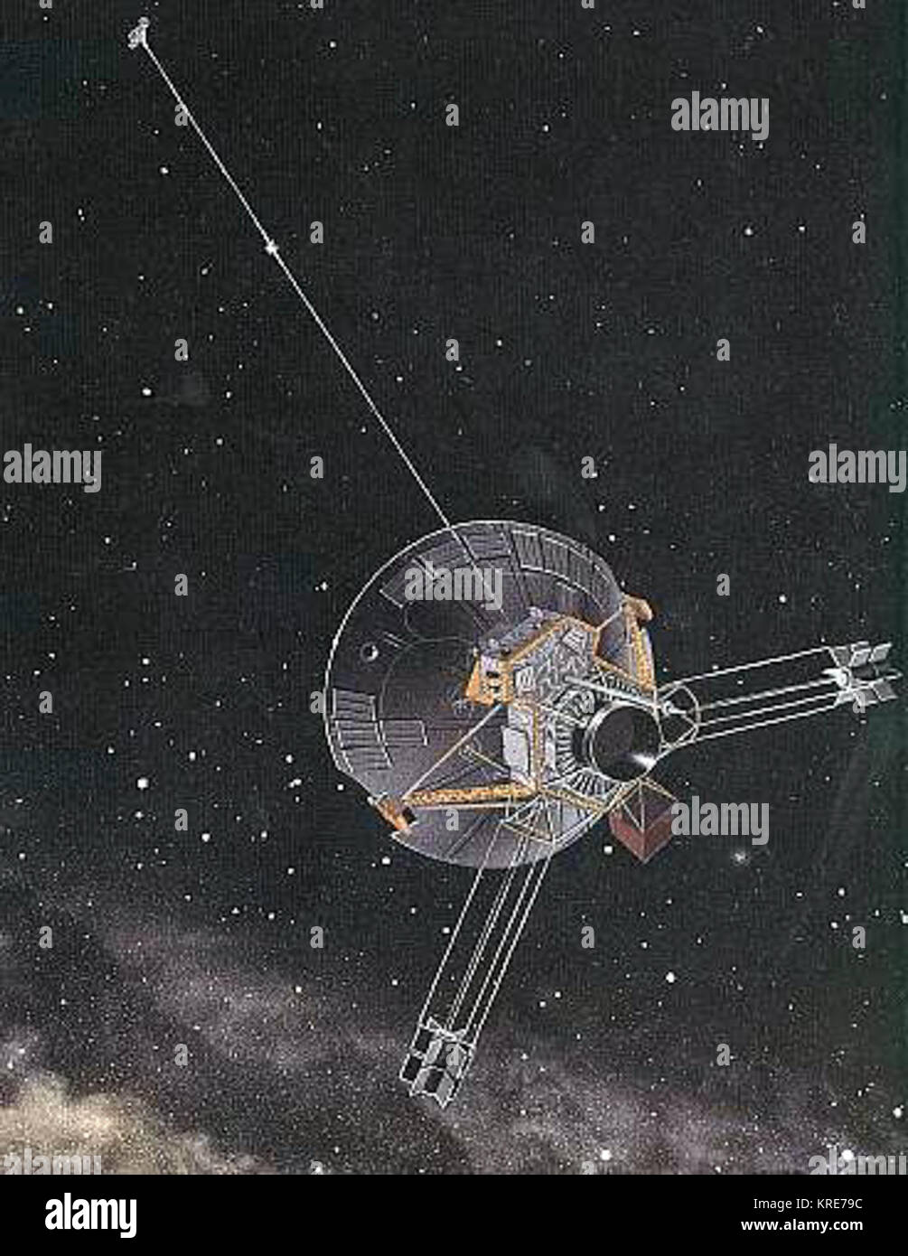 Pioneer10-11-WB Foto Stock