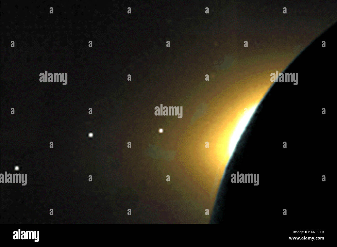 Solarsystem Foto Stock