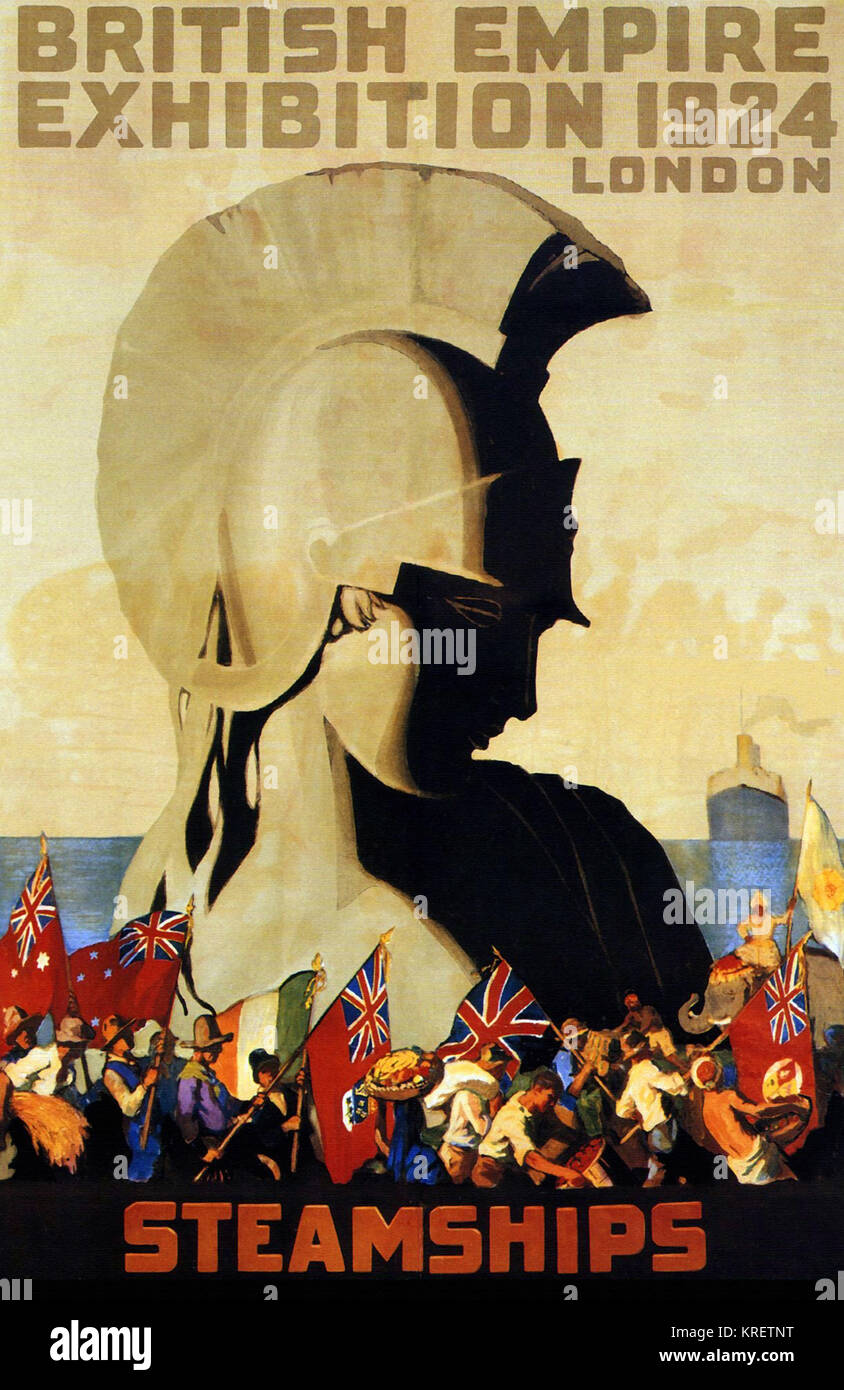 British Empire Exhibition London Foto Stock